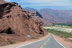 21 Descending To The Valley Floor On The Drive Through Quebrada de Cafayate South Of Salta